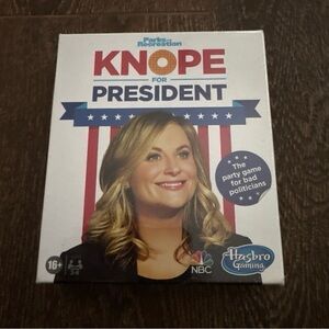Hasbro Knope for President Game - Red, Blue, White